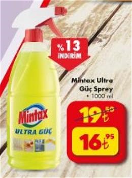 Mintax Ultra Güç Sprey 1000 ml image