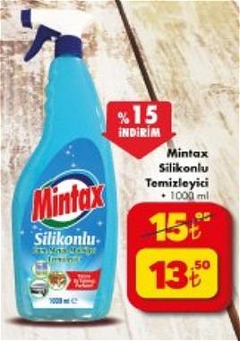 Mintax Silikonlu Temizleyici 1000 ml image