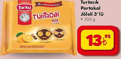 Torku Turtacık Portakal Jöleli 3'lü 306 g image