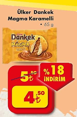 Ülker Dankek Karamelli Magma 65 g image