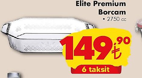 Paşabahçe Elite Premium Borcam 2750 cc image