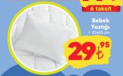 Bebek Yastığı 35x45 cm  image
