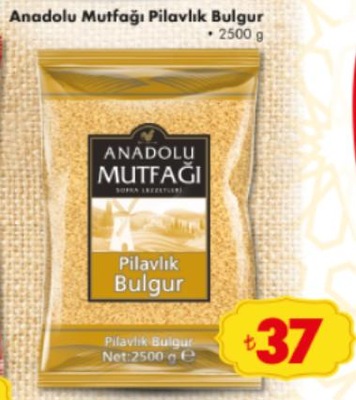 Anadolu Mutfağı Pilavlık Bulgur 2500 g image