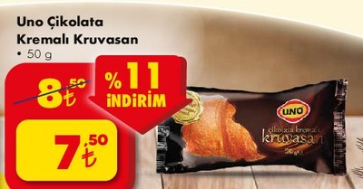 Uno Çikolata Kremalı Kruvasan 50 g image