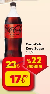 Coca Cola Zero Sugar 1.5 L image