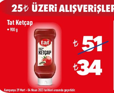 Tat Ketçap 900 g image