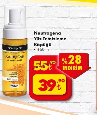 Neutrogena Yüz Temizleme Köpüğü 150 ml image