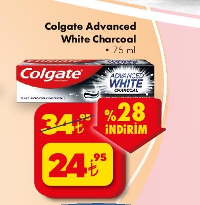 Colgate Advanced White Charcoal 75 ml  image