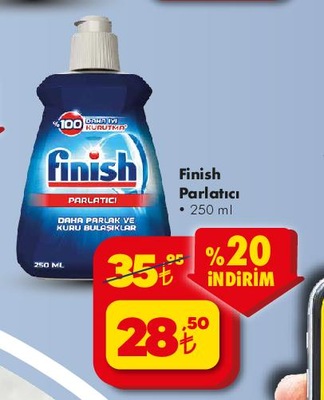 Finish Parlatıcı 250 ml  image