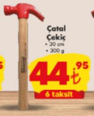 Çatal Çekiç 30 cm image