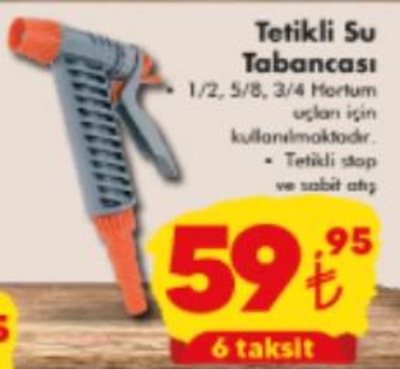 Tetikli Su Tabancası image