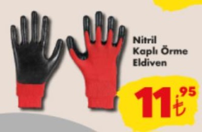 Nitril Kaplı Örme Eldiven image