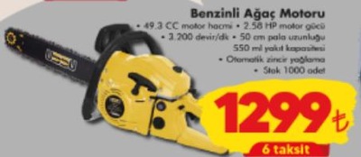 Ussu Benzinli Ağaç Motoru image