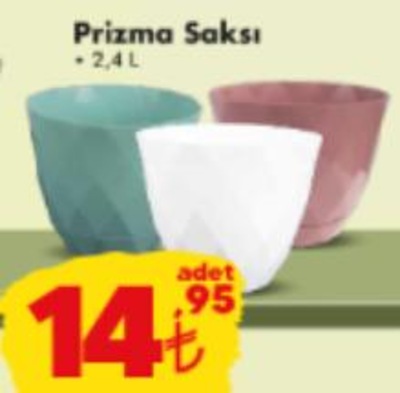 Prizma Saksı 2,4 L image