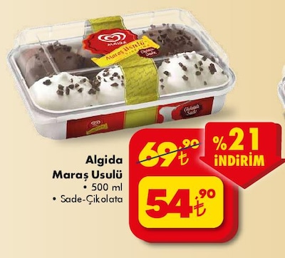 Algida Maraş Usulü 500 ml image