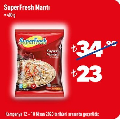 SuperFresh Mantı 400 g image