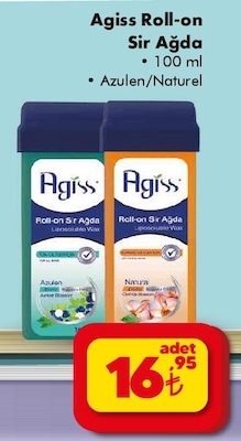 Agiss Roll-on Sir Ağda 100 ml Çeşitleri image