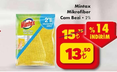 Mintax Mikrofiber Cam Bezi 2'li  image