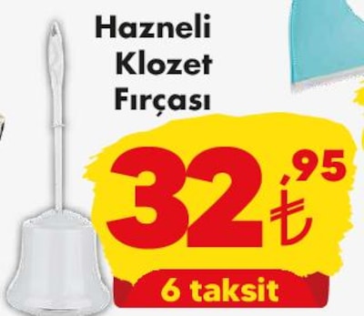 Hazneli Klozet Fırçası image