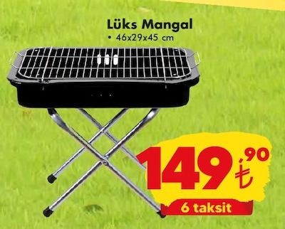 Lüks Mangal 46x29x45 cm  image