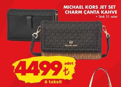 Michael Kors Jet Set Charm Çanta Kahve image