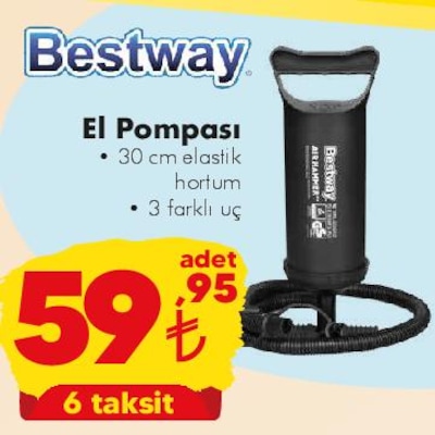 Bestway El Pompası image