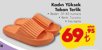 Kadın Yüksek Taban Terlik image