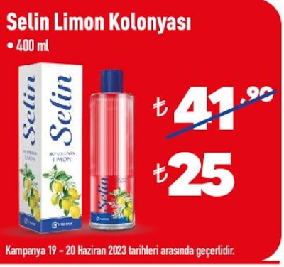 Selin Limon Kolonyası 400 ml image