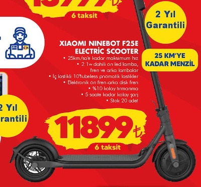 Xiaomi NINEBOT F25E Electric Scooter image