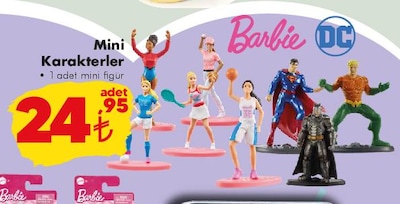 Barbie/DC Mini Karakterler  image