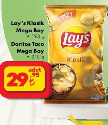 Lay's Klasik Mega Boy 193 g image