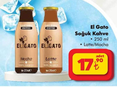 El Gato Soğuk Kahve Latte/Mocha 250 ml  image