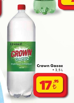 Crown Gazoz 2,5 L  image