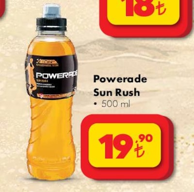 Powerade Sun Rush 500 ml  image