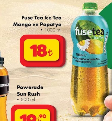 Fuse Tea Ice Tea Mango ve Papatya 1000 ml image