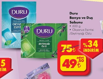 Duru Banyo ve Duş Sabunu 600 gr image