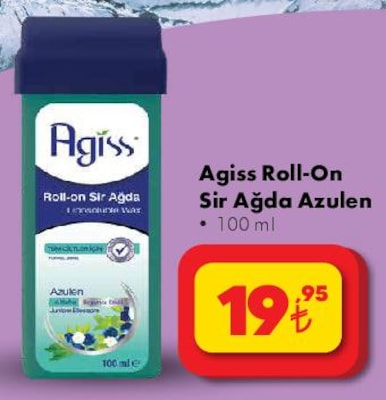 Agiss Roll-On Sir Ağda Azulen 100 ml image