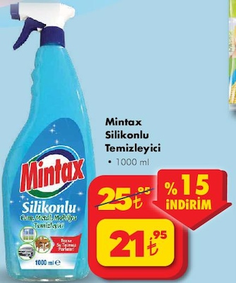 Mintax Silikonlu Temizleyici 1000 ml image