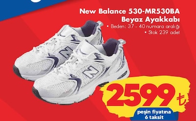 New Balance 530-MR530BA Beyaz Ayakkabı  image