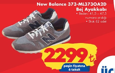 New Balance 373-ML373OA2D Bej Ayakkabı image