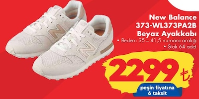 New Balance 373-WL373PA2B Beyaz Ayakkabı image