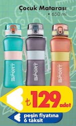 Çocuk Matarası 650 ml image