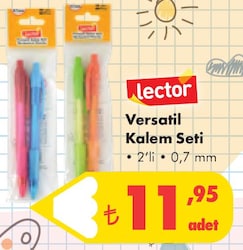 Lector Versatil Kalem Seti 0,7 mm 2'li image