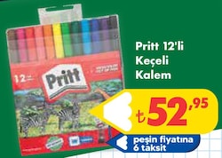 Pritt 12'li Keçeli Kalem image