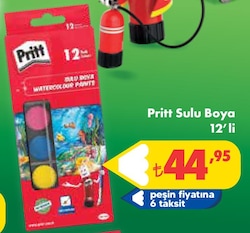 Pritt Sulu Boya 12'li image