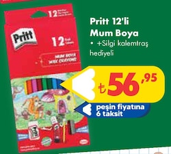 Pritt 12'li Mum Boya image