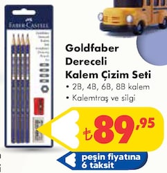 Faber Castell Goldfaber Dereceli Kalem Çizim Seti image
