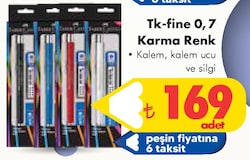 Faber Castell Tk-fine 0,7 Karma Renk image