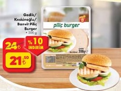 Gedik/Keskinoğlu/Banvit Piliç Burger 300 g  image