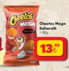 Cheetos Mega Baharatlı 80 g  image